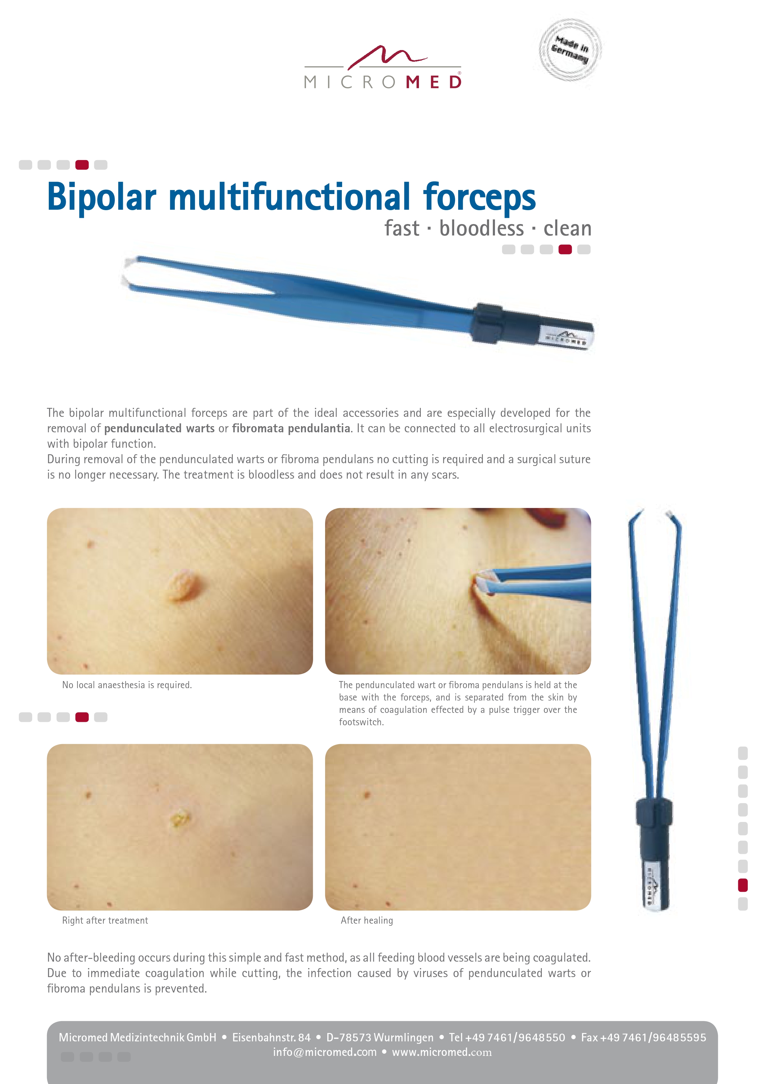 Bipolar multifunctional forceps