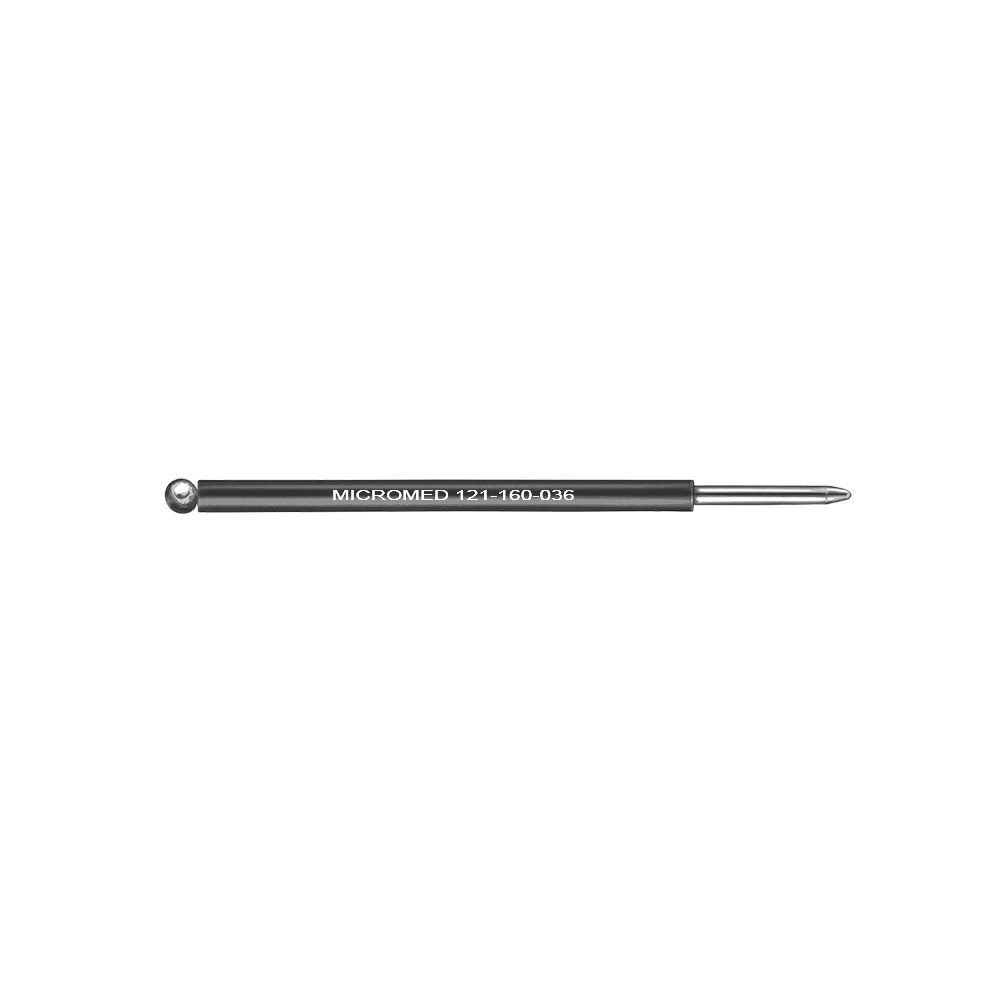 Ball electrode, Ø 3 mm, straight figure 35 