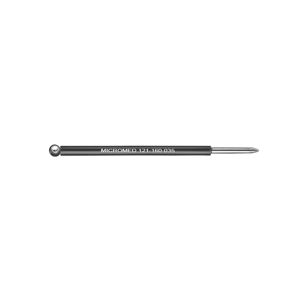 Ball electrode, Ø 4 mm straight 