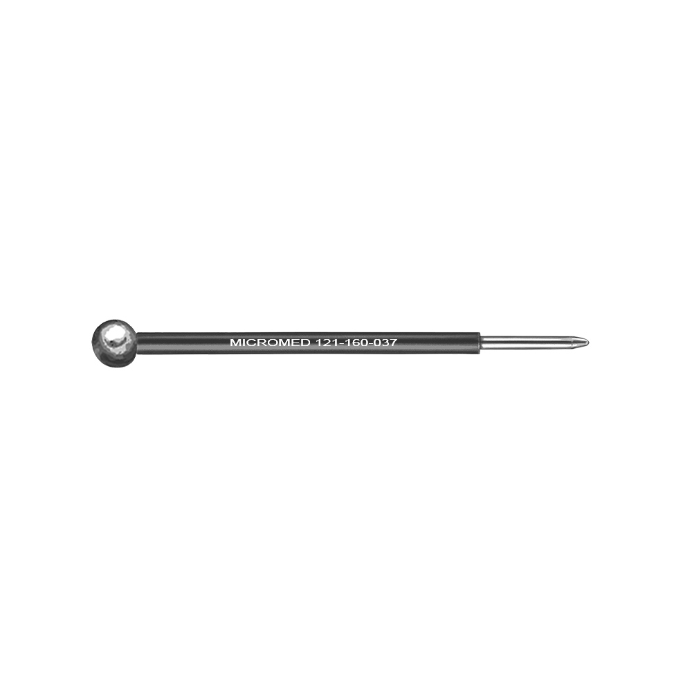 Ball electrode, Ø 8 mm, straight 