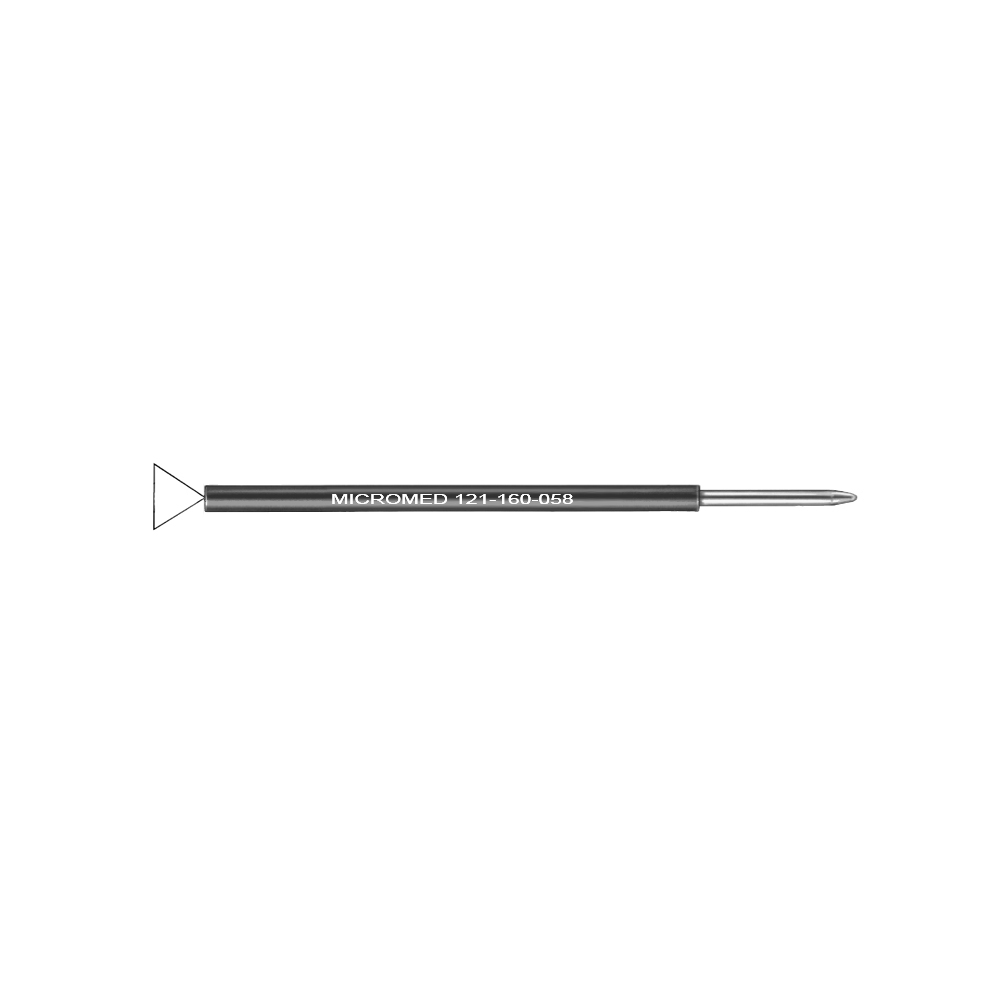 Wire loop electrode, straight, figure 58 triangle 6 mm 