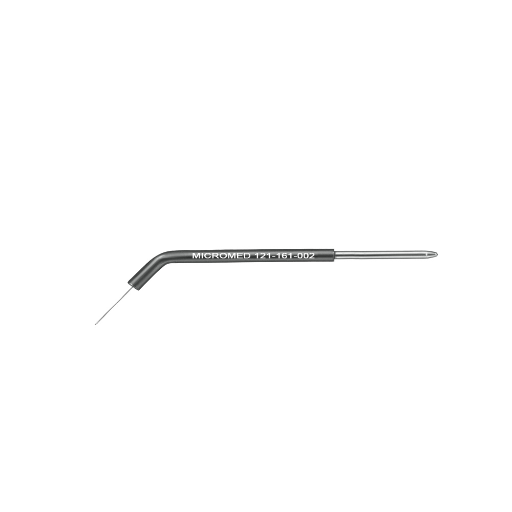 Needle electrode, 45° angled, fine for Ellman handle 