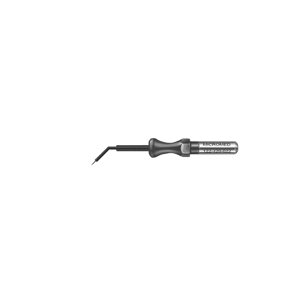 Tungsten needle electrode, insulated Length 20 mm, Ø 0,5 mm 