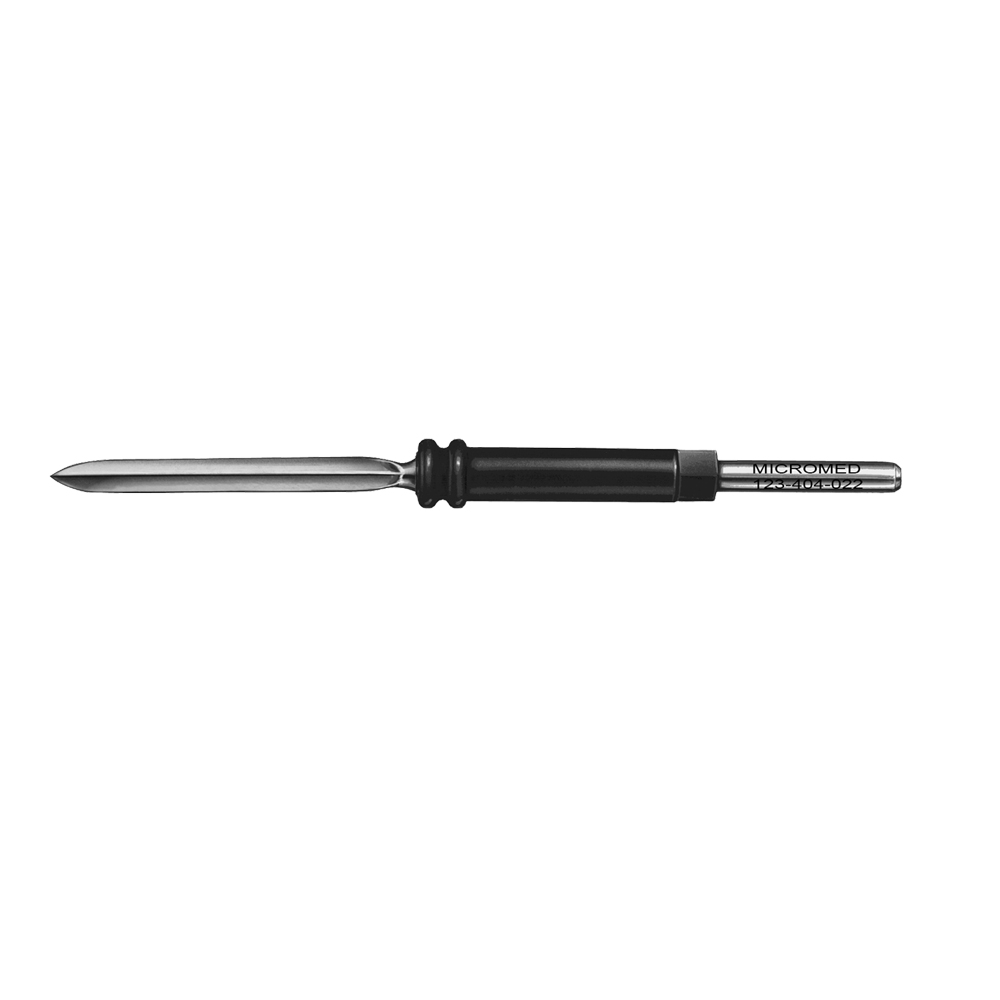 Lancet electrode, straight Shaft 2,4 mm (3/32 inch) lancet diamond-shaped