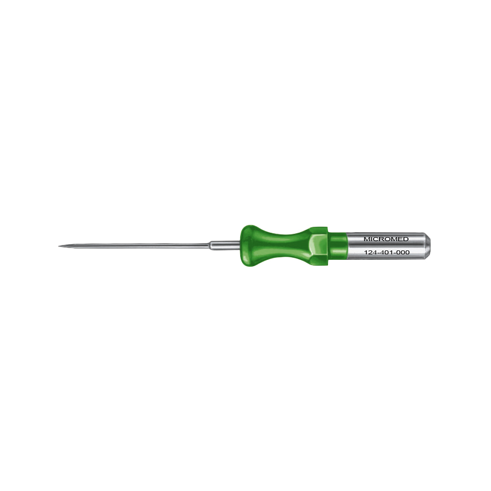 Needle electrode, needle length 22mm Shaft 4,0 mm, single use, total length 44mm, str., Pack with 5 pieces, sterile