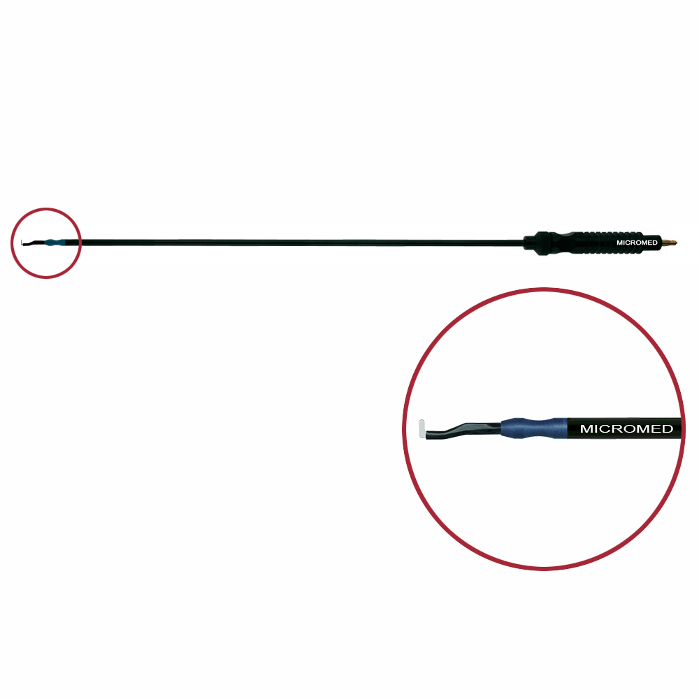 Monopolar Schaft tube for exchangeable electrodes, for L-Hook elektrode, length 320 mm