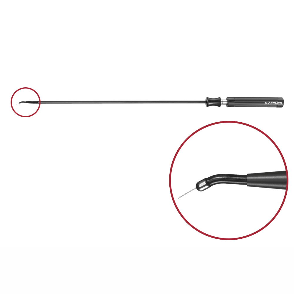 Kombinierte Mikronadel-Elektrode zum Schneiden und Koagulieren, Länge 320 mm 