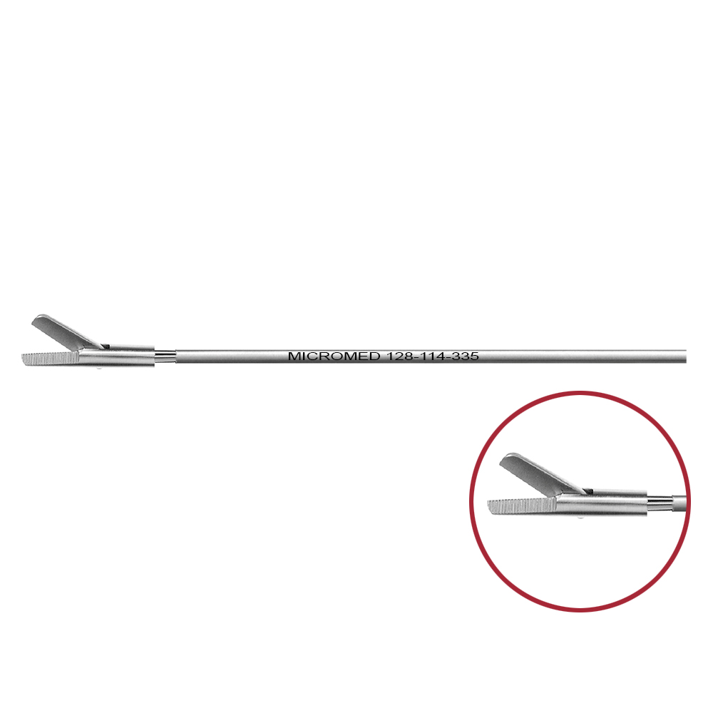 Peritoneal scissors, straight, Ø 3 mm, single action jaws, length 330 mm 