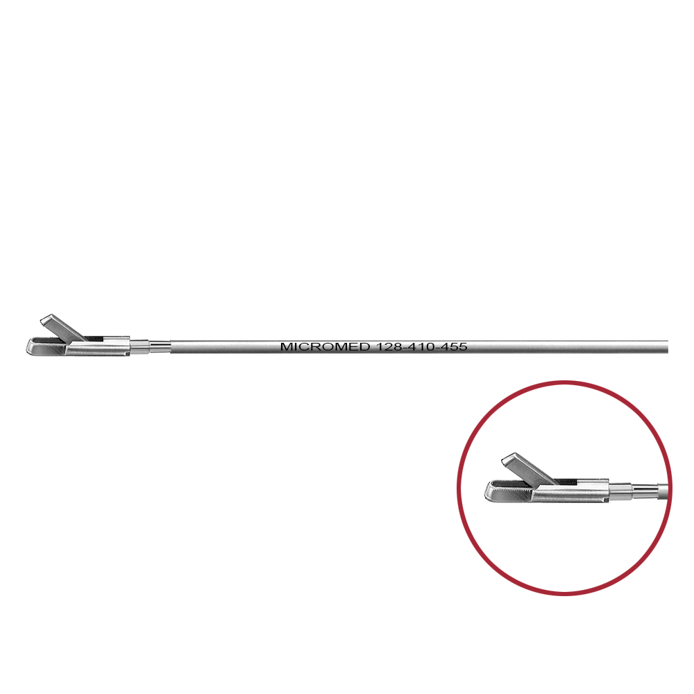 Biopsy punch without thorn, single action jaws, length 450 mm for Ø 5 mm instruments