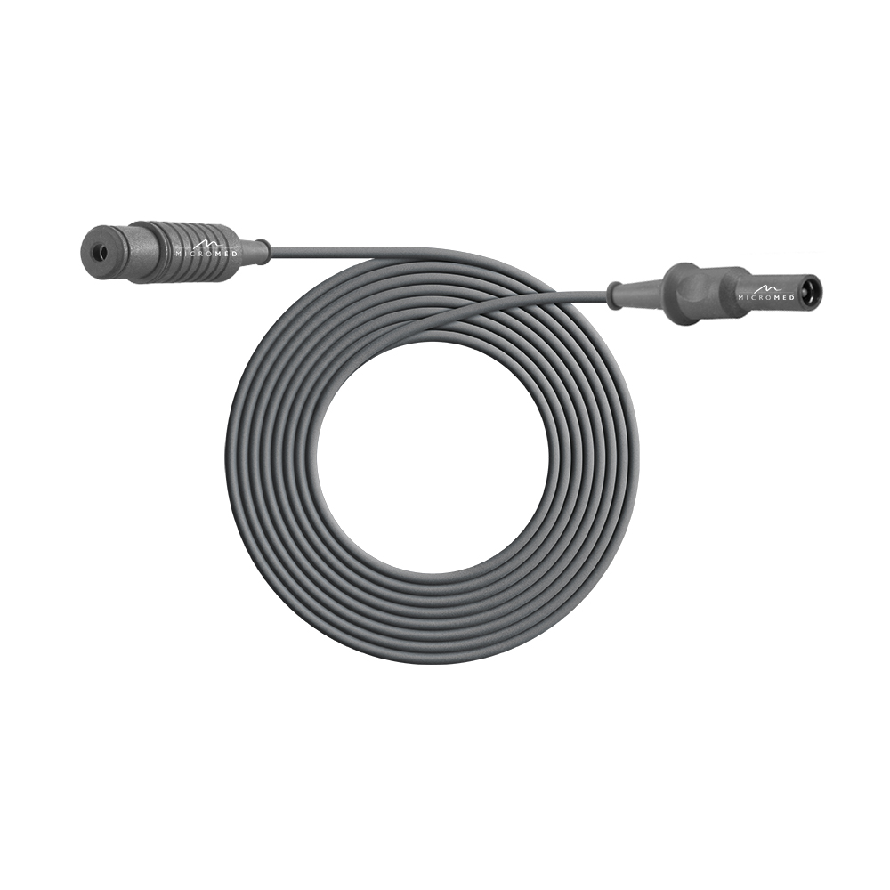 Bipolar cable, length 3 m,for Karl Storz for Karl Storz pliers for Aesculap Berchtold, Martin and Micromed HF units