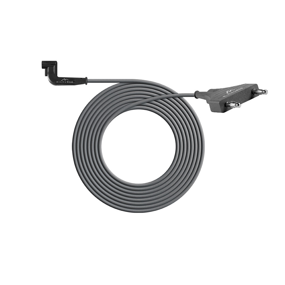 Bipolar cable for bipolar resectoscope, length 4 m with Valleylab for Martin, Micromed