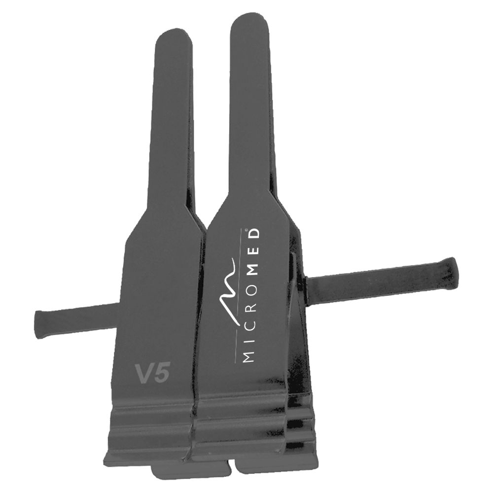 Double Clamp Approximator, black Ø 2,0 - 5,0 mm, length 35 mm,V for Veins 