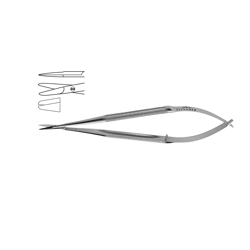 Dissecting straight, Adventitia, length 150 mm, scissors blade 12 mm, Round Handle Ø 8 mm