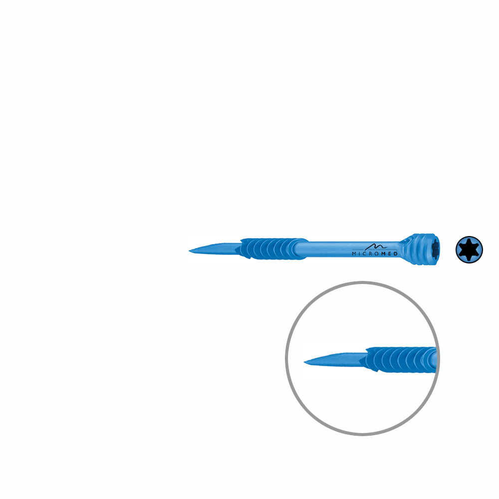 Pico-Pin-Compression screw effective length 30 mm total length 35 mm