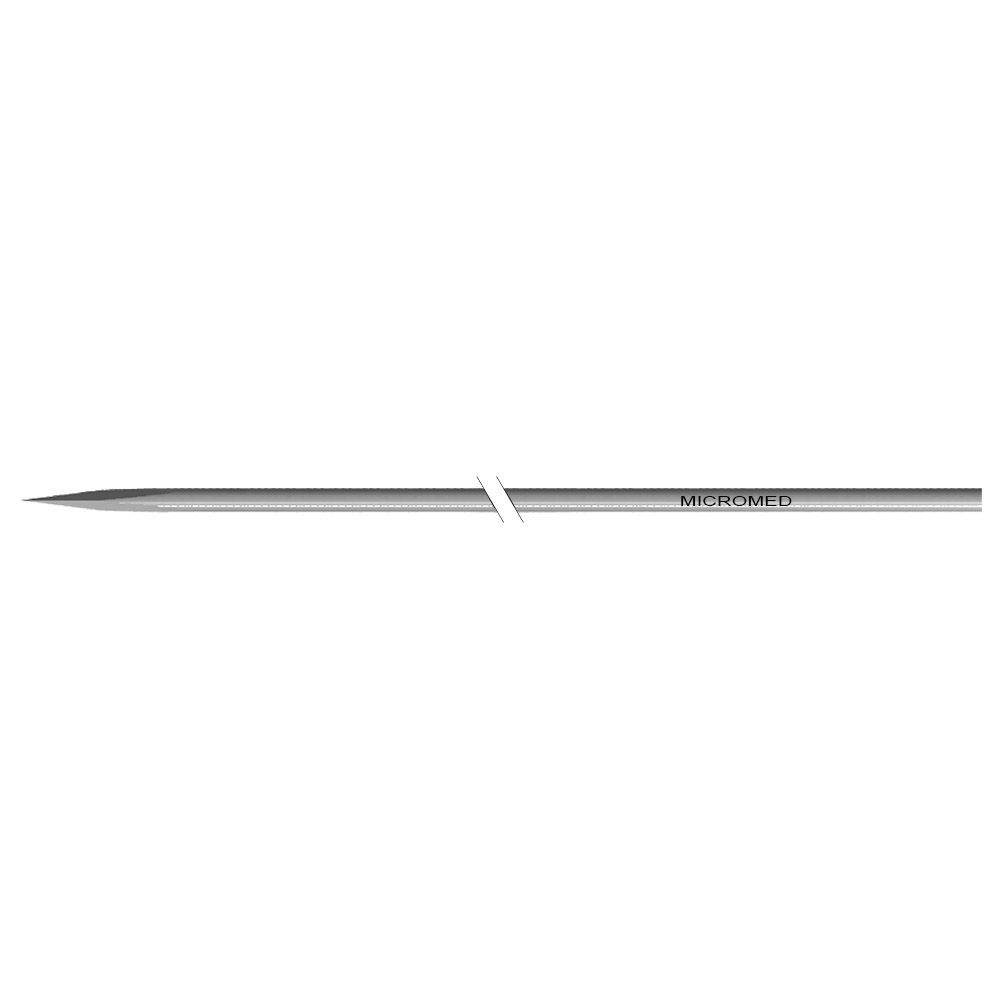 Kirschner wire, Ø 1.5 mm, length 15 cm trokar round, Implant steel 1.4441 