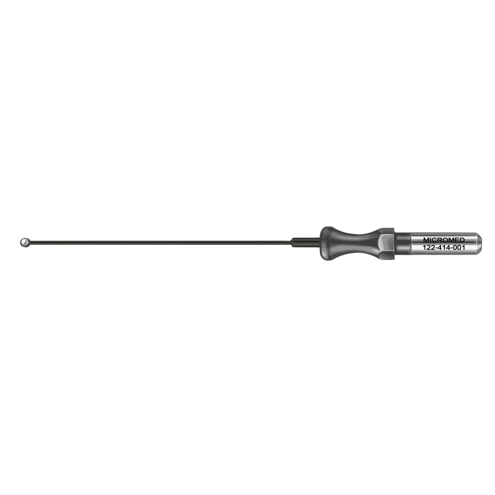 Ball electrode, isolated, Ø 1,5 mm Length 40 mm - packing unit: 5 pieces -