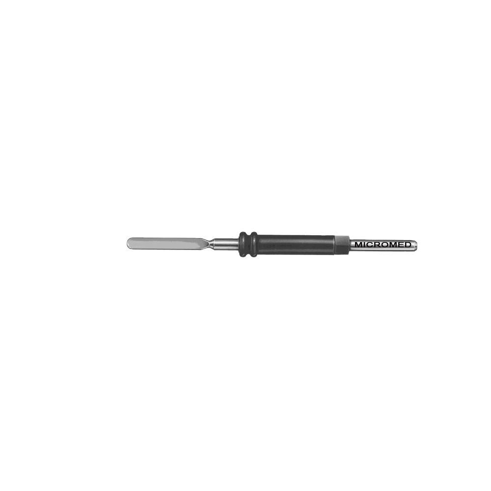 Blade electrode, straight, reuseable Shaft 2,4 mm (3/32 inch) - packing unit: 5 pieces -