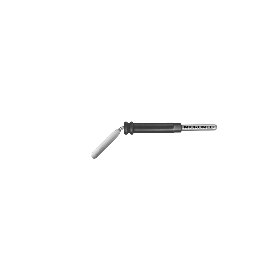 Blade electrode, 45° angled Shaft 2,4 mm (3/32 inch) - packing unit: 5 pieces -