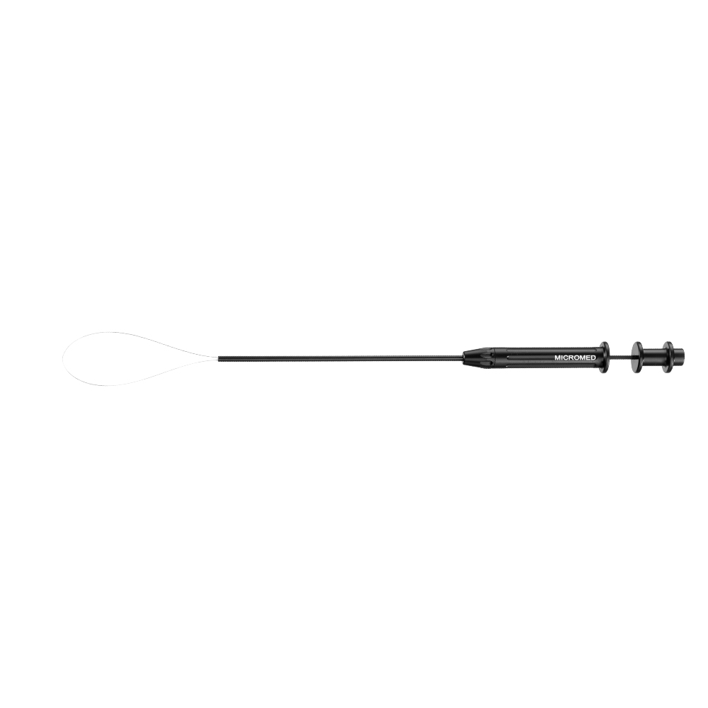 Hysterectomy instrument with one with one wire loop electrode, Ø 100 mm, length 360 mm