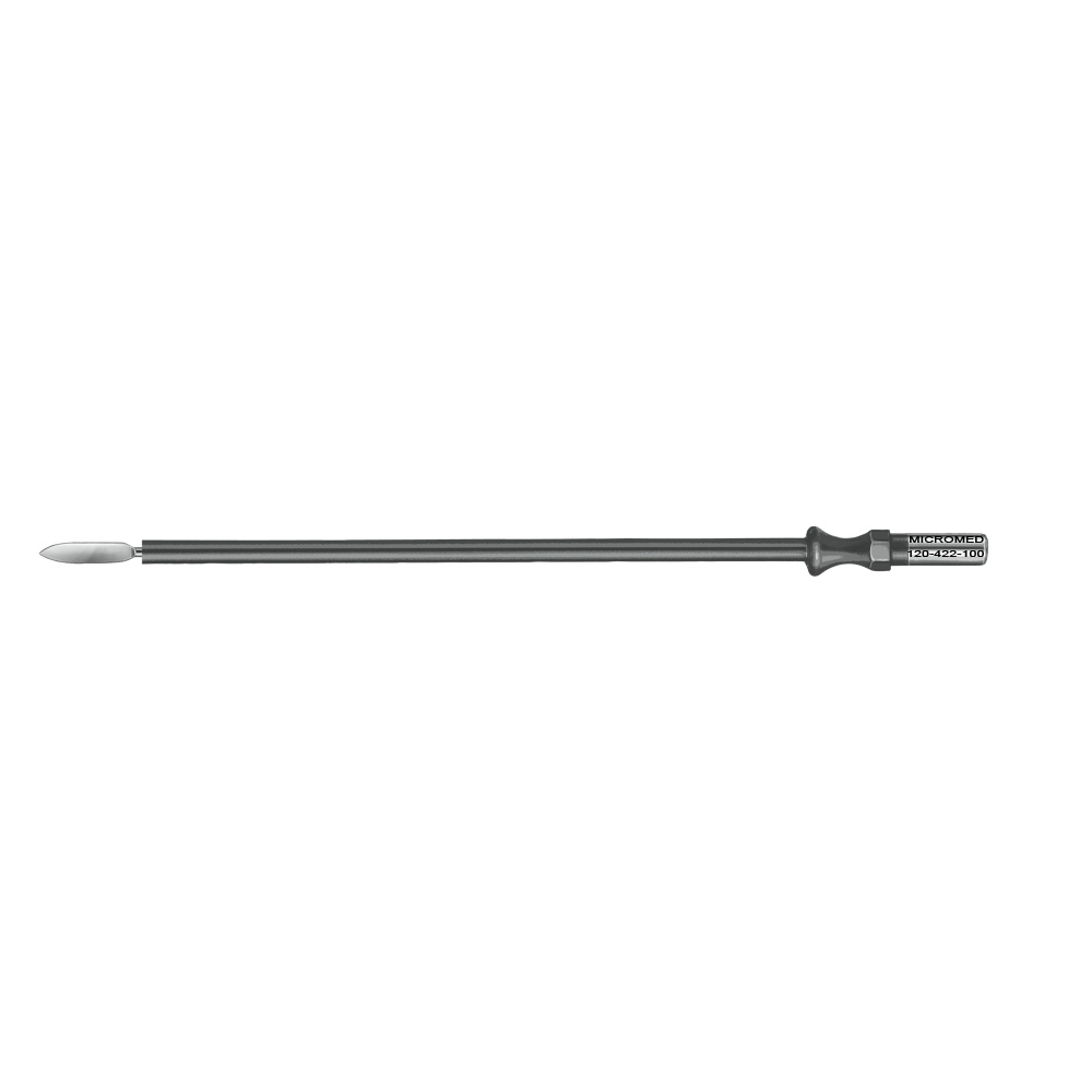 Knife electrode, straight, length 100mm 