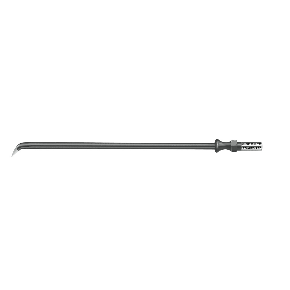 Knife electrode, 45° angled, Length 115 mm 