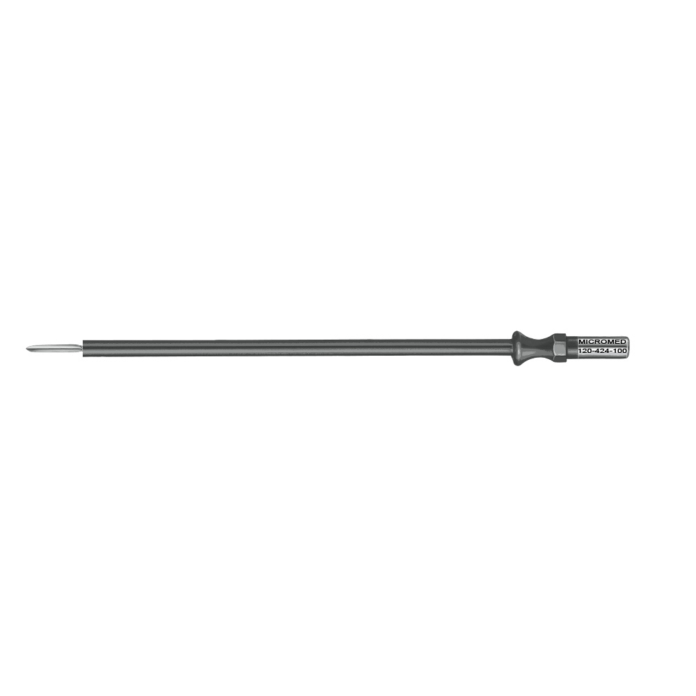 Lancet electrode, straight, length 100mm 