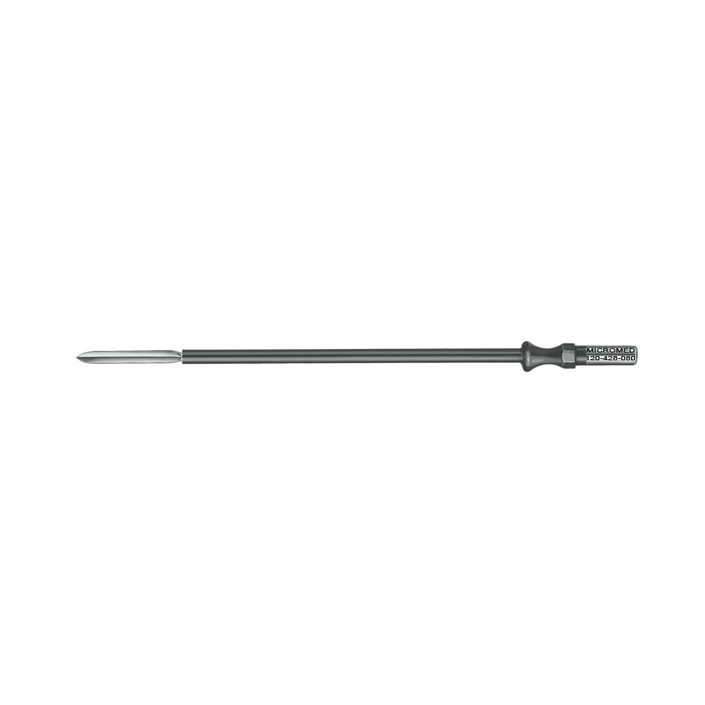 Lancet electrode, straight, length 80 mm length 80 mm 