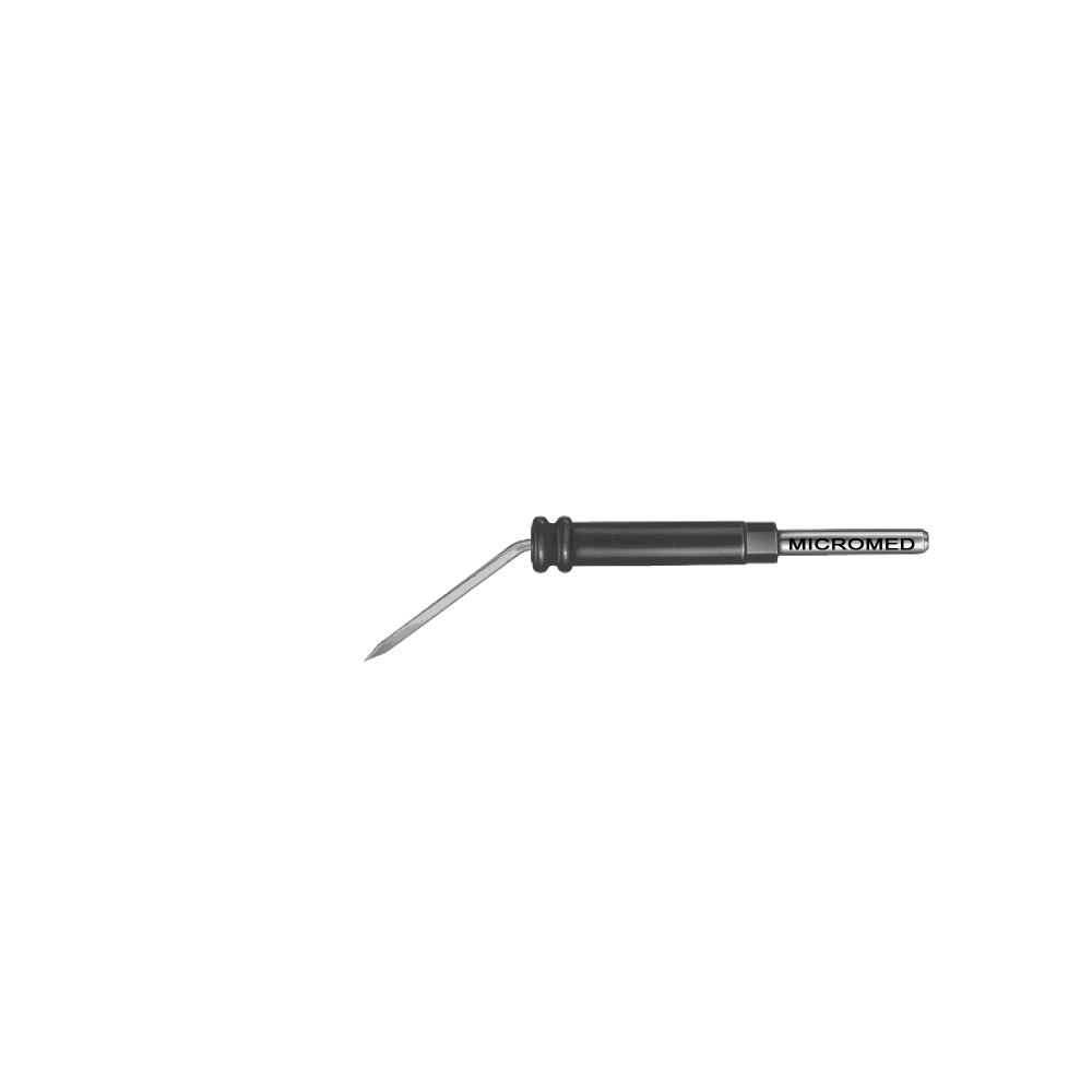 Lancet electrode, 45° curved Shaft 2,4 mm (3/32 inch) 