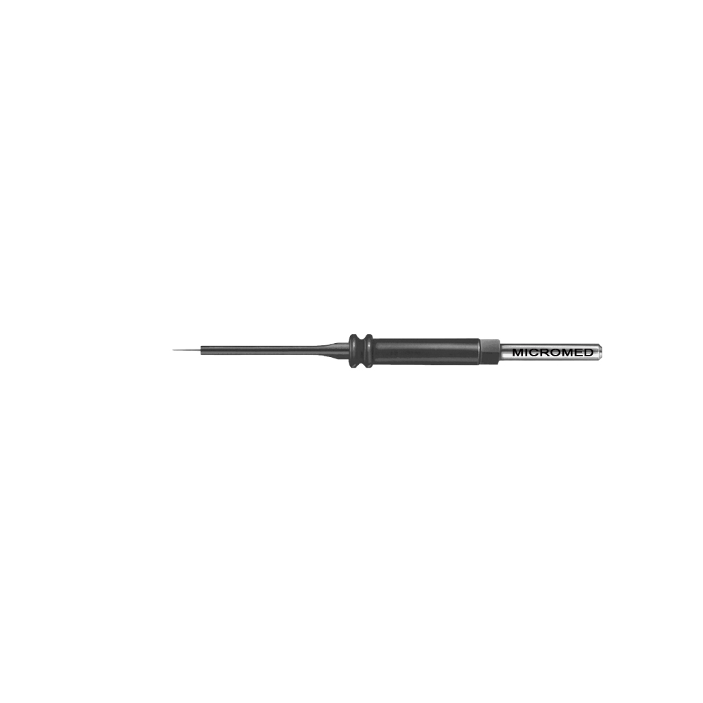 Microdissection needle electrode Tungsten 0.3 mm x 4 mm, length 20 mm - packing unit: 5 pieces -