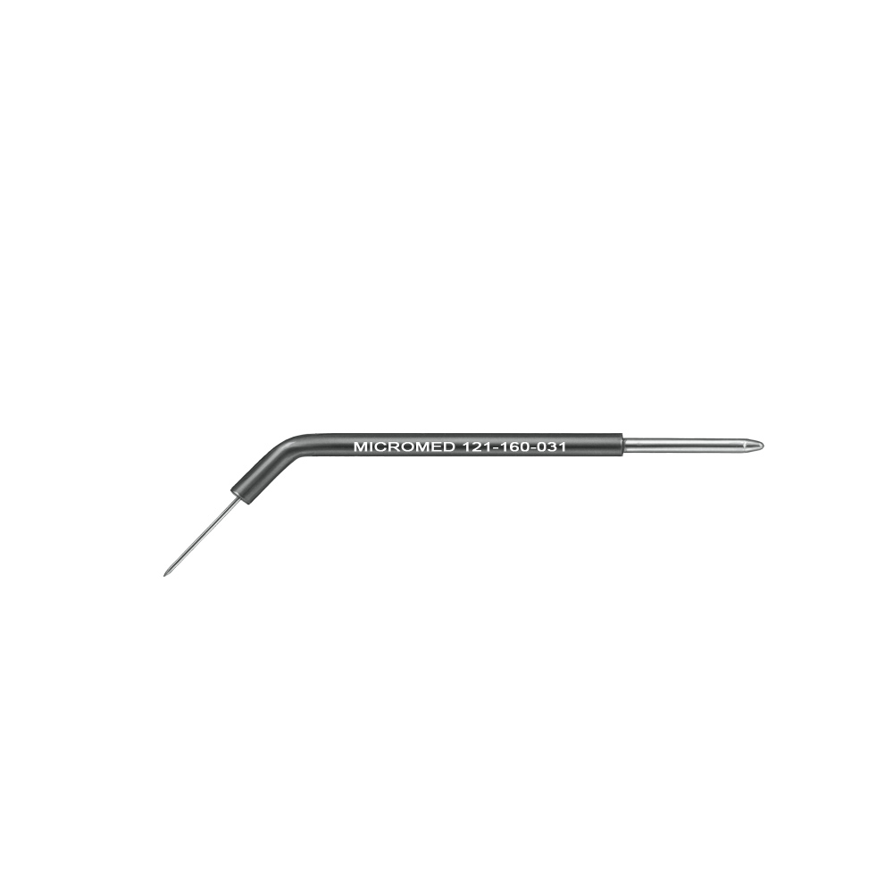 Needle electrode, 45° angled, Ø 0,6 mm figure 31 