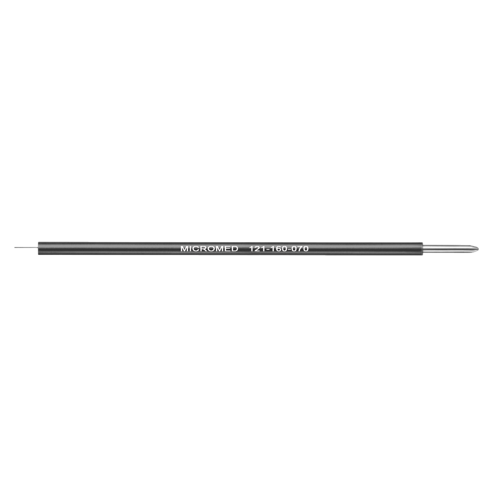 HNO-Nadelelektrode Nadellänge 5 mm x 0,2 mm stumpf Gesamtlänge 100 mm, Figur 70