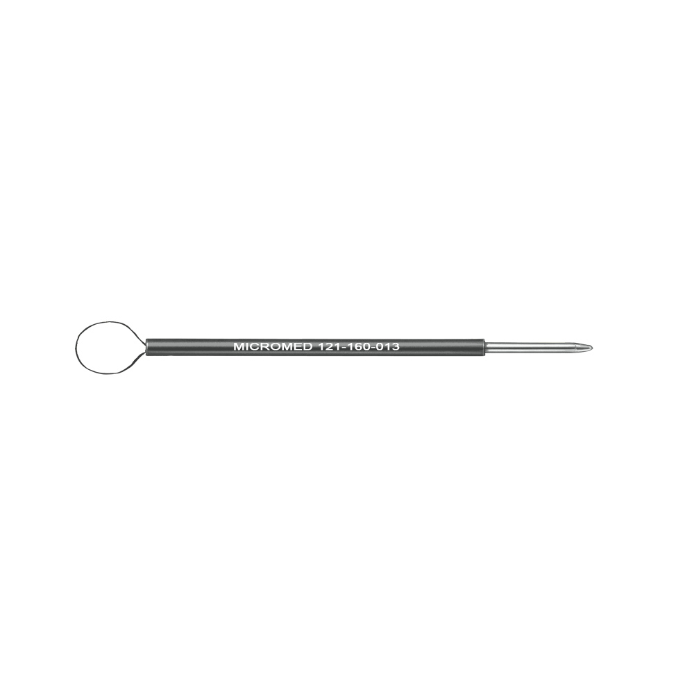 Wire loop electrode, round Ø 7 mm, straight, figure 13 