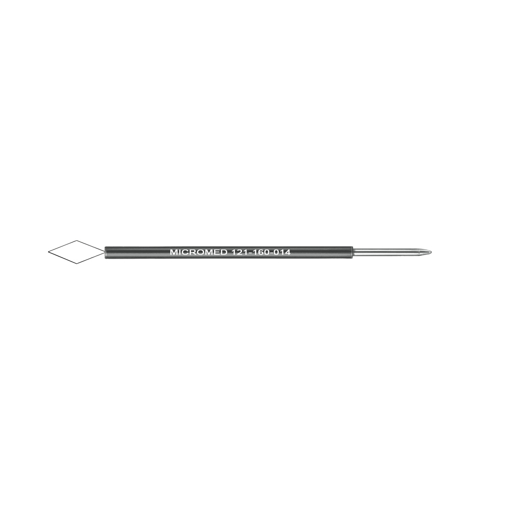 Wire loop electrode, straight rhombic, 7 mm, figure 14 