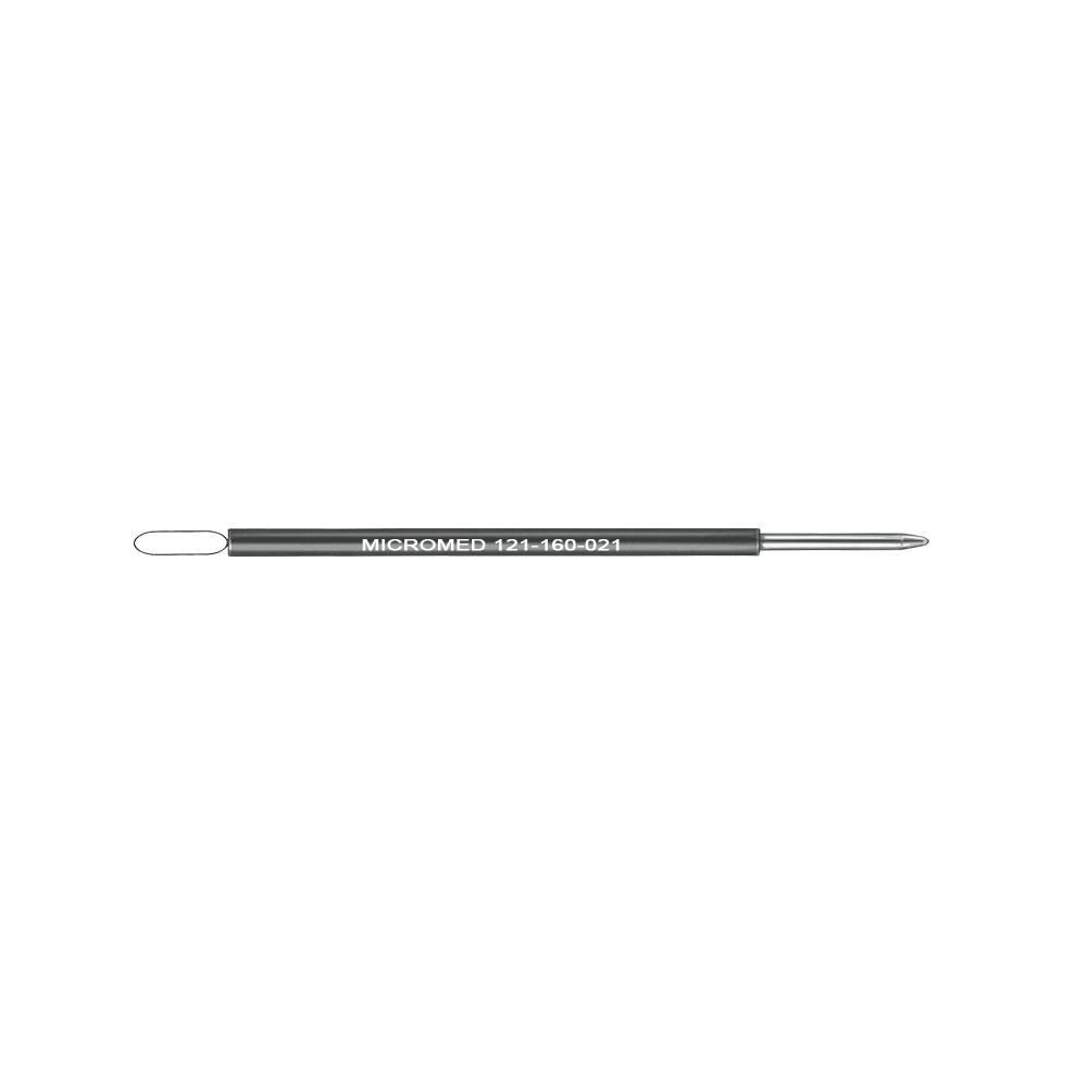 Wire loop electrode, oval, 7 x 1,4 mm, straight, figure 21 