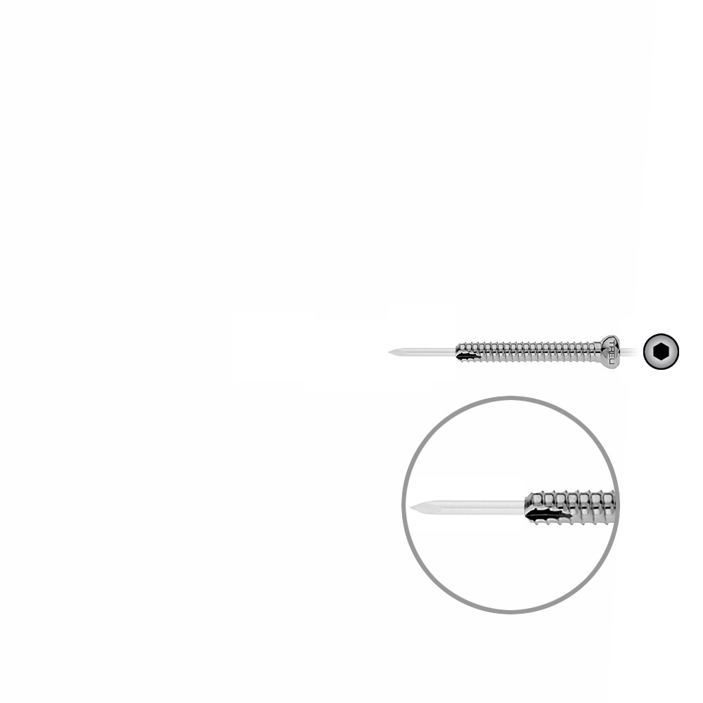 V-Schraube Tibia 5,0 x 35mm cannul. 