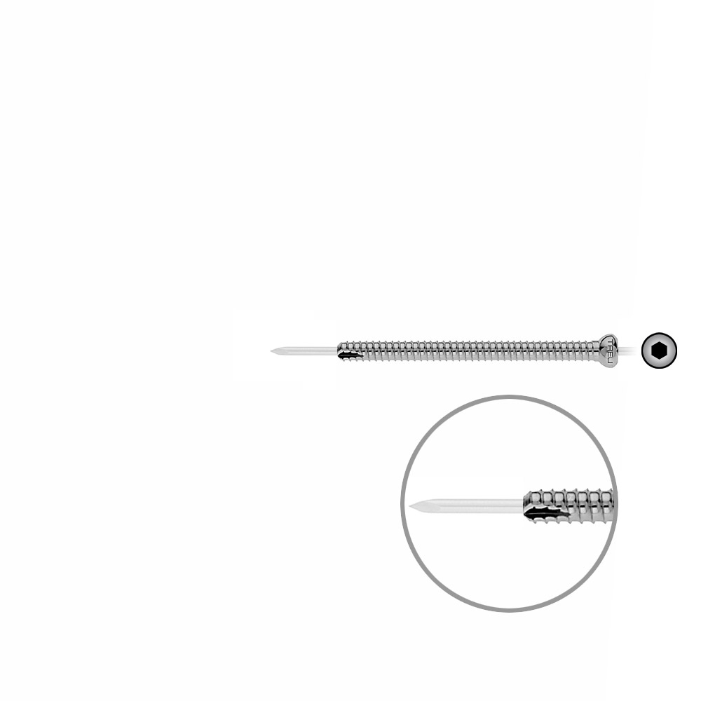 V-Schraube Tibia 5,0 x 60mm cannul. 