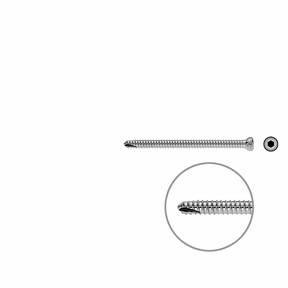 V-Schraube Femur 68mm x dia 5mm 