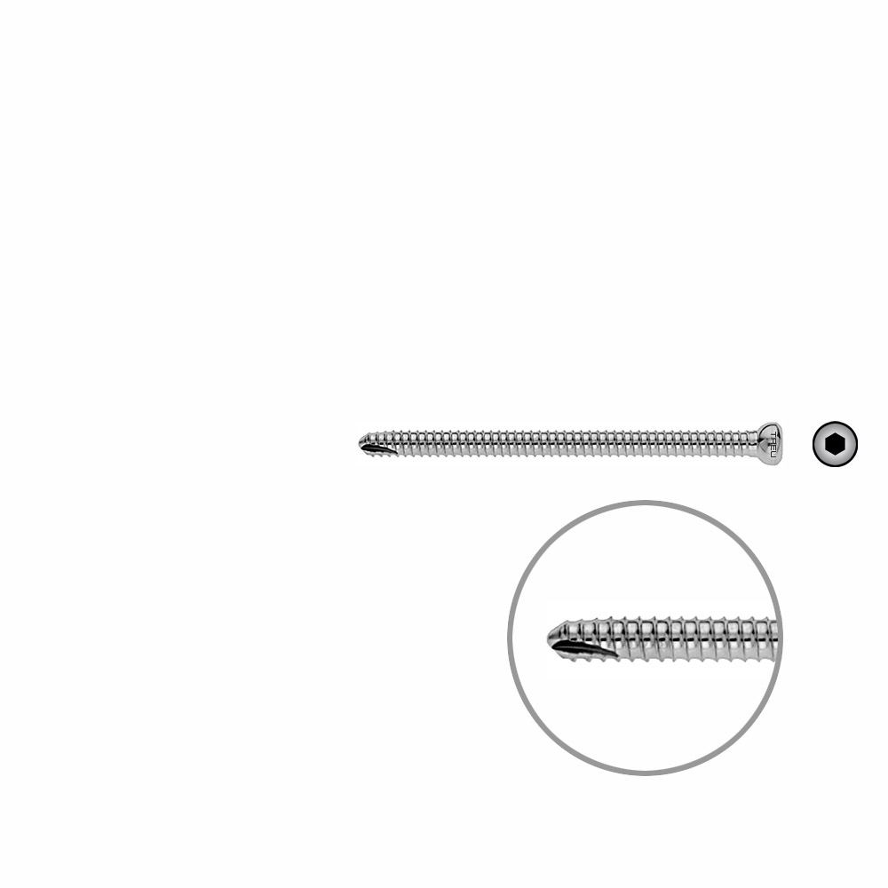 V-Schraube Femur 72mm x dia 5mm 