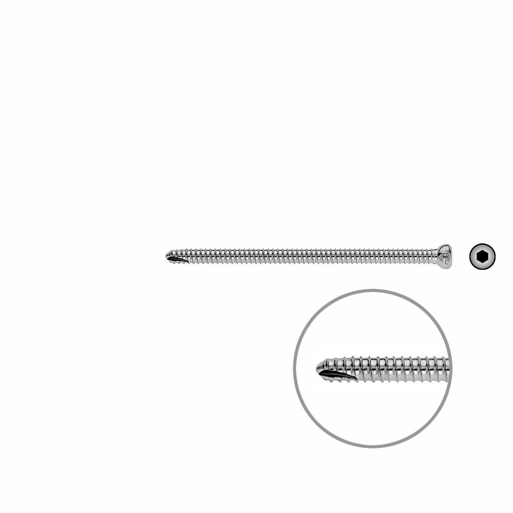 V-Schraube Femur 84mm x dia 5mm 