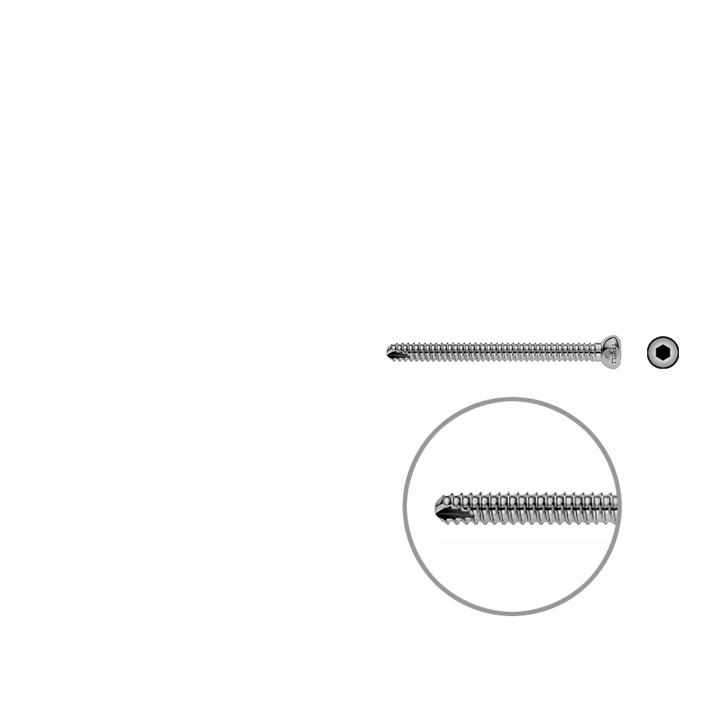 Locking Screw UR 50mm x dia 4,5mm 