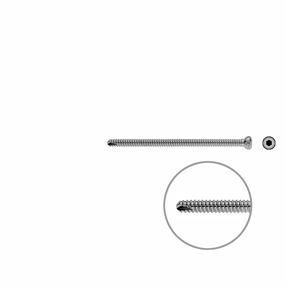 V-Schraube UR 76mm x dia 4,5mm 