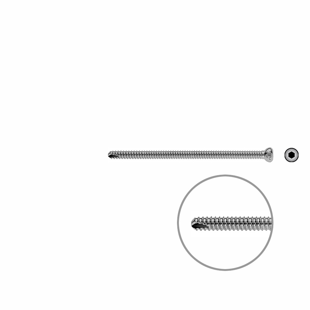 V-Schraube UR 80mm x dia 4,5mm 