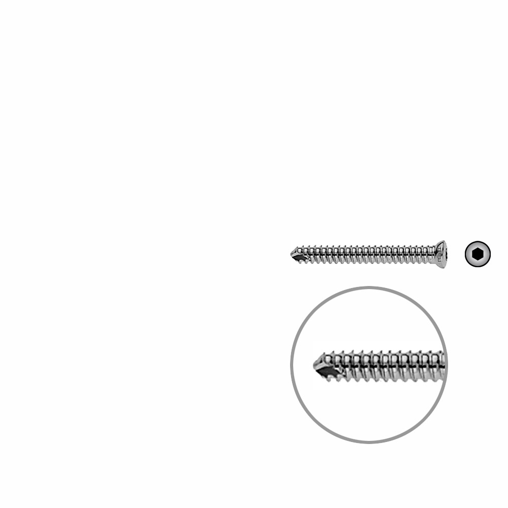 V-Schraube Humerus 30mm x dia 4,0mm 