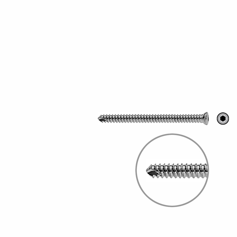 V-Schraube Humerus 45mm x dia 4,0mm 