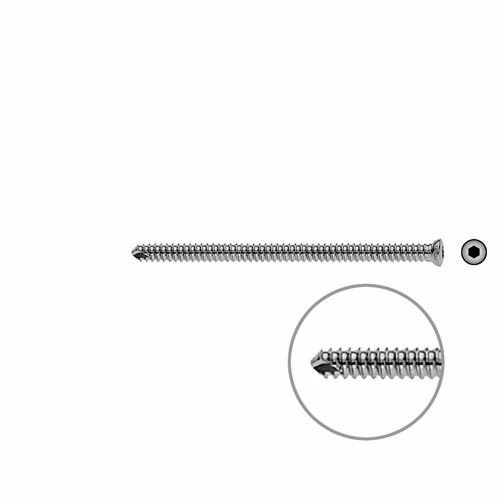 V-Schraube Humerus 60mm x dia 4,0mm 