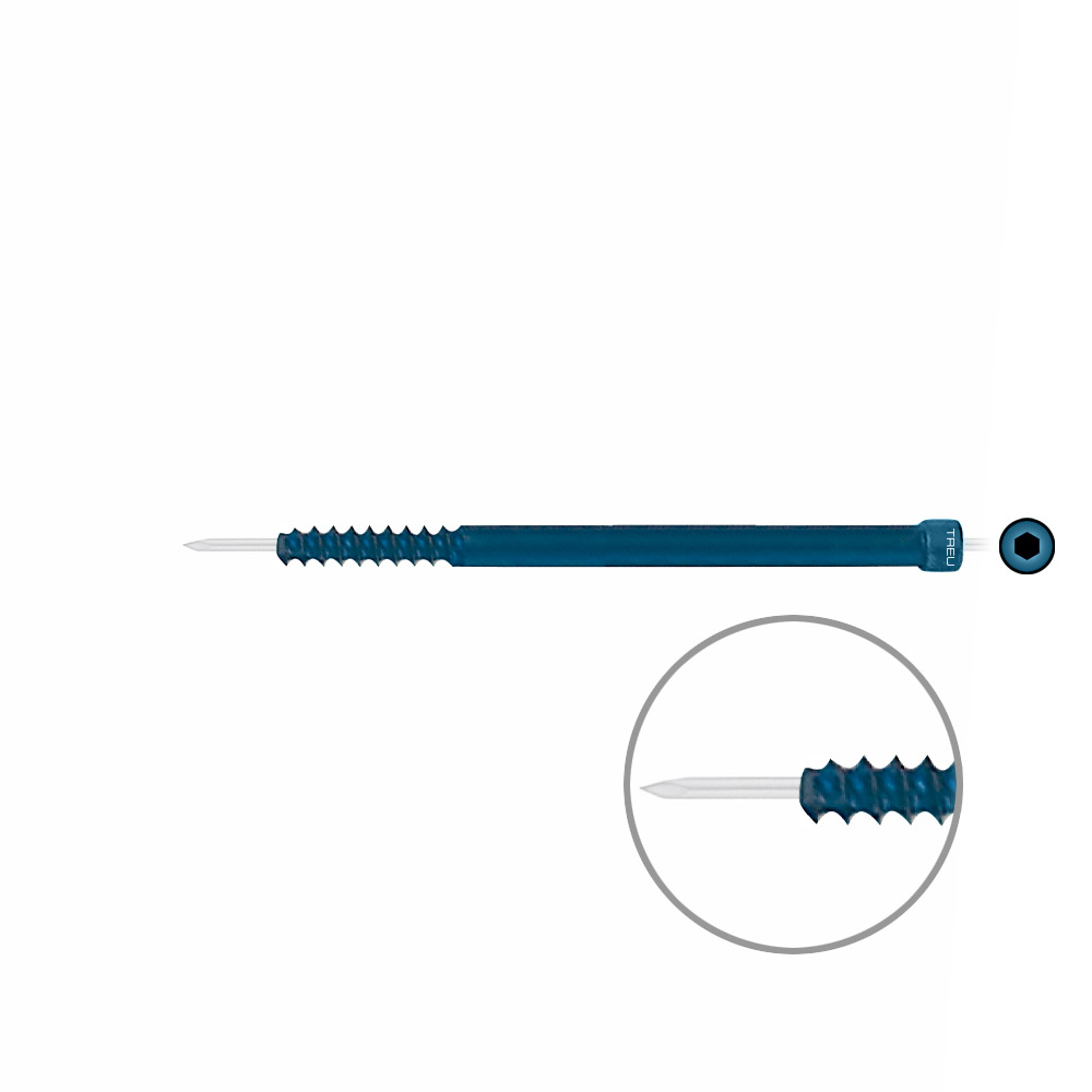 Titan lag bolts with shaft Ø 6,4mm cannulated x 95mm 