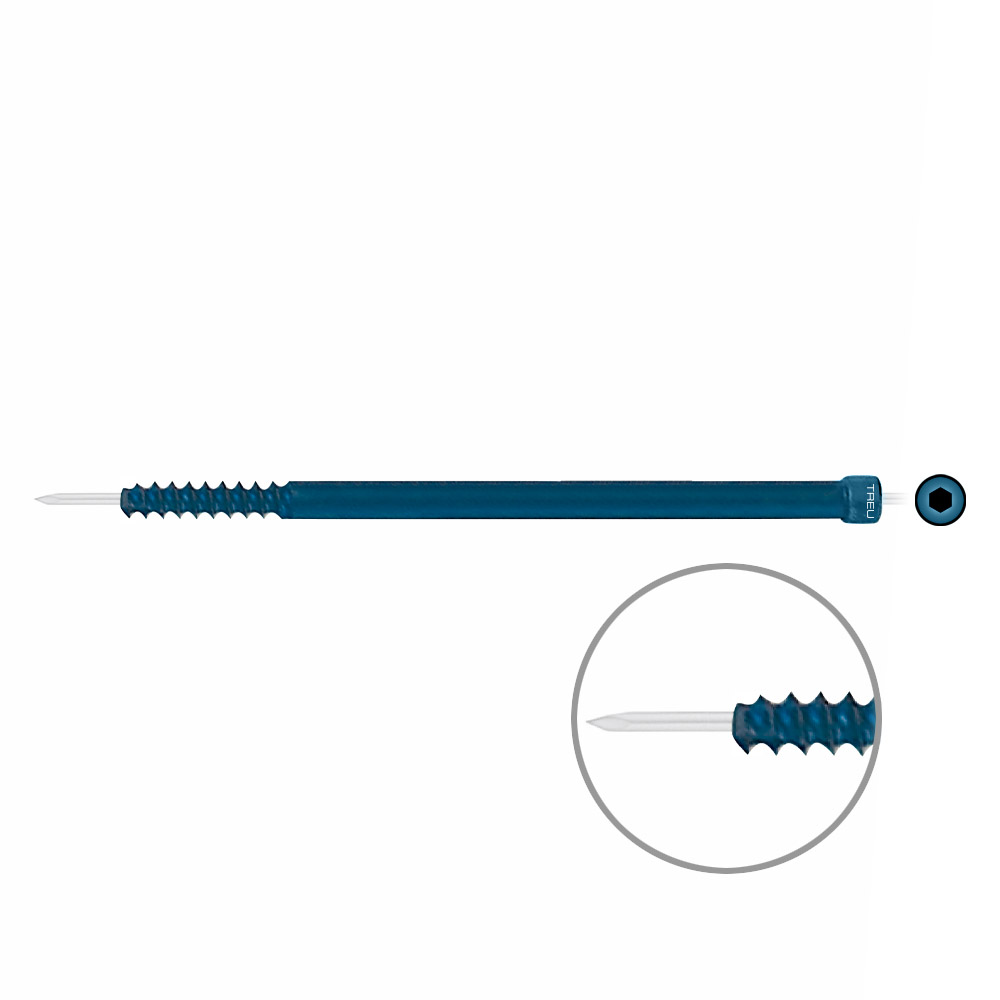 Titan lag bolts with shaft Ø 6,4mm cannulated x 115mm 