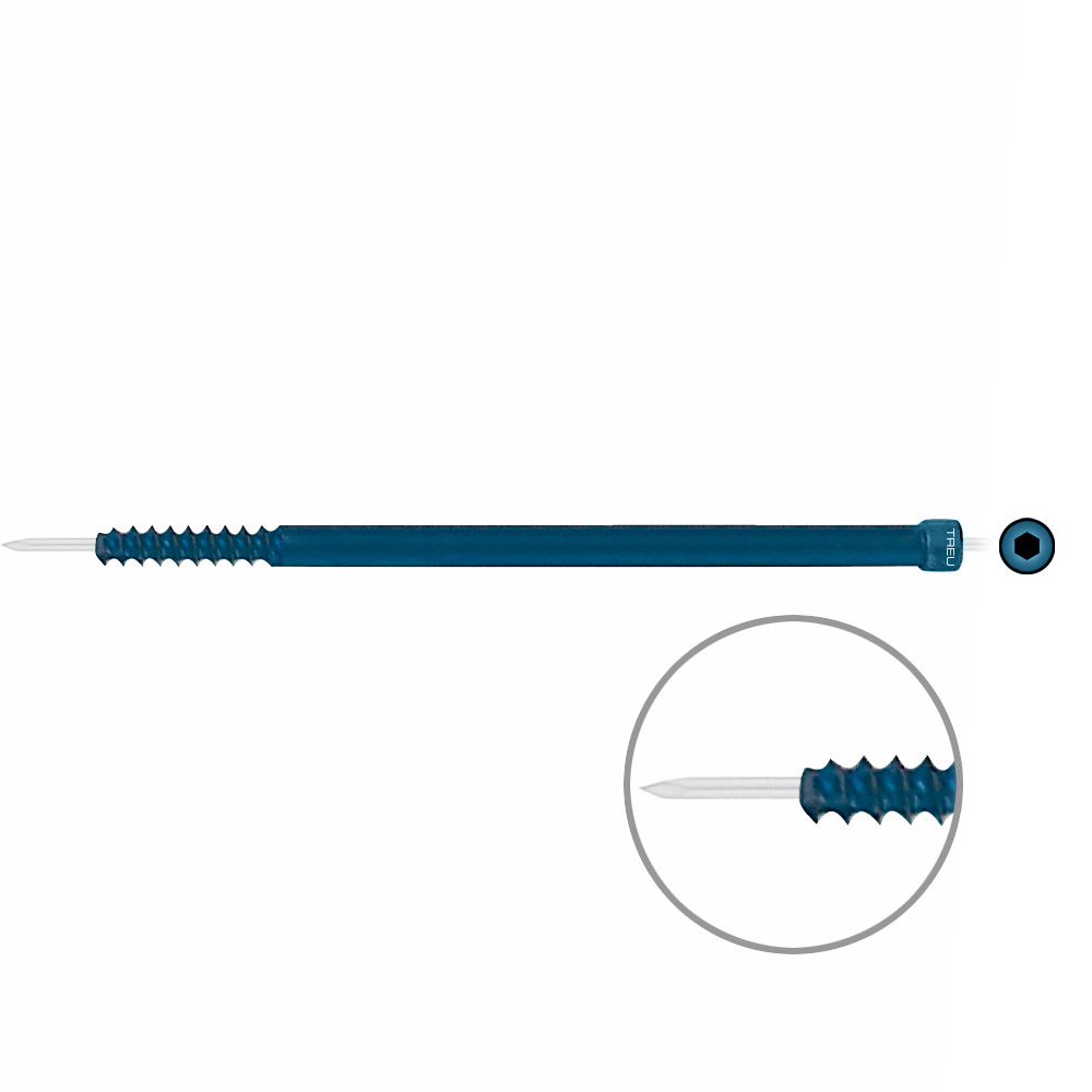 Titan lag bolts with shaft Ø 6,4mm cannulated x 120mm 