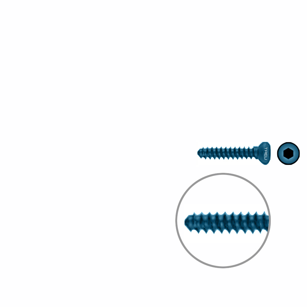 Prox.Ulna/Radius Screw TI Ø 2,7mm x 14mm 