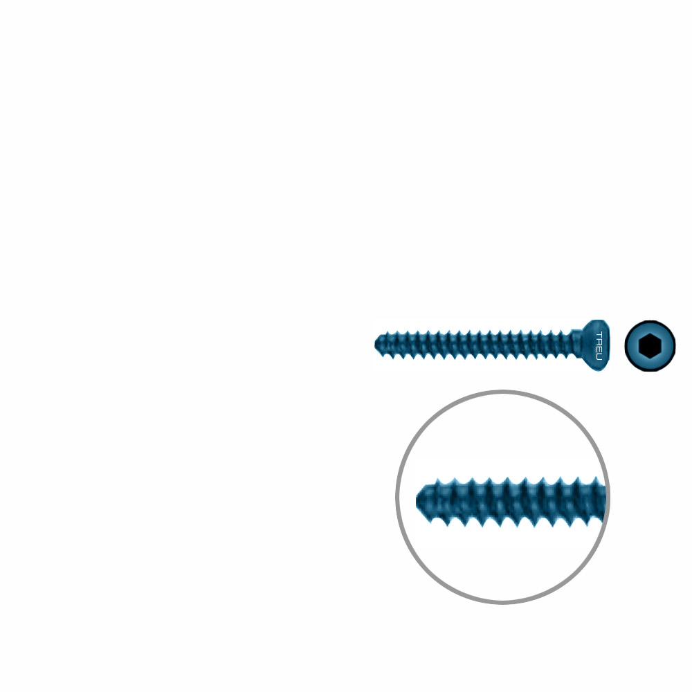 Prox.Ulna/Radius Screw TI Ø 2,7mm x 20mm 